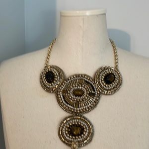 Statement necklace Bronze/brown